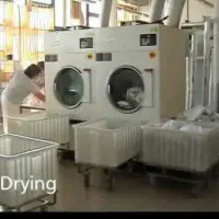 Laundry room in hospital