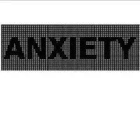 The word Anxiety