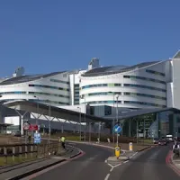 Queen Elizabeth Hospital, Birmingham, UK, credit Wikimedia Commons