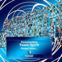 Computer graphic, downloading team spirit, credit Pixabay  
