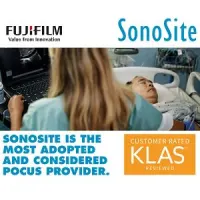 FUJIFILM SonoSite most adopted and considered vendor for point-of-care ultrasound according to KLAS