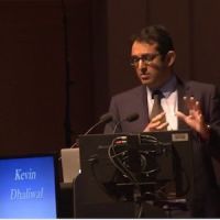 Prof. Kev Dhaliwal speaking at ISICEM 2018