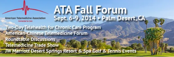 ATA (American Telemedicine Association) Fall Forum 2014