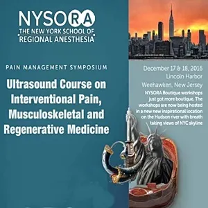 Pain Management Symposium by New York School of Regional Anesthesia (NYSORA)