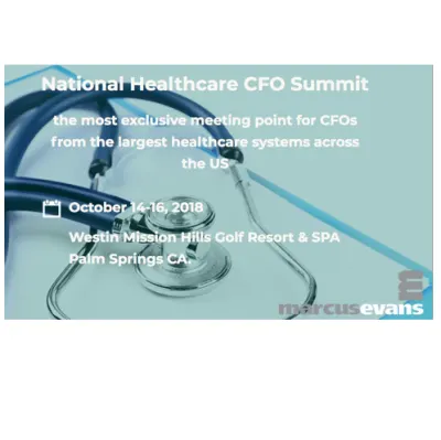National Healthcare CFO Summit 2018