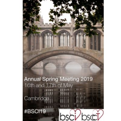BSCI/BSCCT Spring meeting 2019
