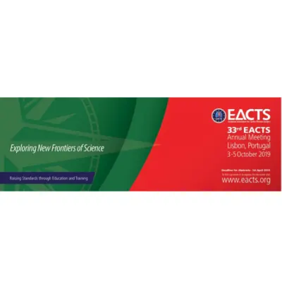 33rd EACTS Annual Meeting 2019