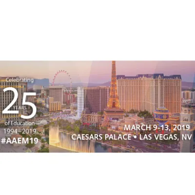 AAEM 2019 - 25TH ANNUAL SCIENTIFIC ASSEMBLY
