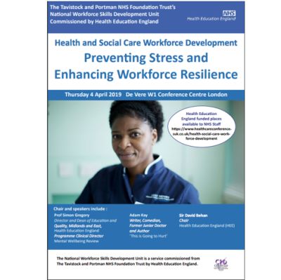 Health and Social Care Workforce Development: Preventing Stress and Enhancing Workforce Resilience 