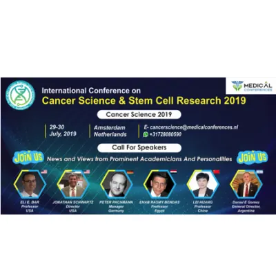 An International Conference on &quot;Cancer Science &amp; Stem cell Research&quot; 2019