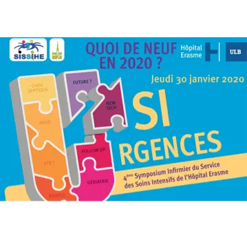 Symposium Infirmier du Service des Soins Intensifs de l&rsquo;H&ocirc;pital Erasme 2020