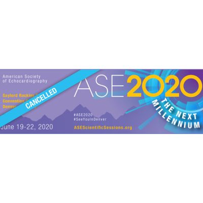 ASE 2020: The American Society of Echocardiography Scientific Sessions