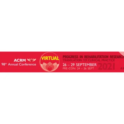 ACRM 98th Annual Conference American Congress of Rehabilitation Medicine