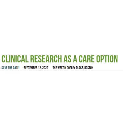 Clinical Research as a Care Option