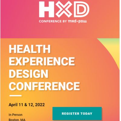 Health Experience Design Conference HXD 2022