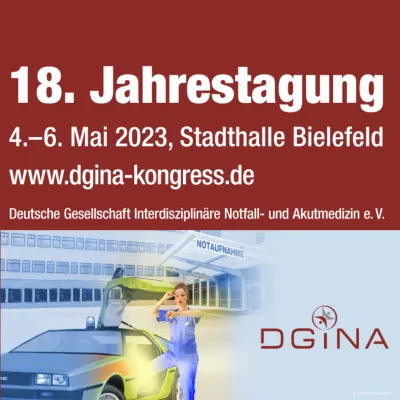 18th Annual Conference German Society for Interdisciplinary Emergency and Acute Medicine (DGINA)