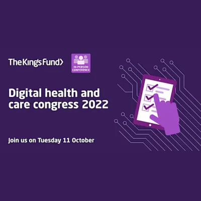 Digital Health and Care Congress 2022