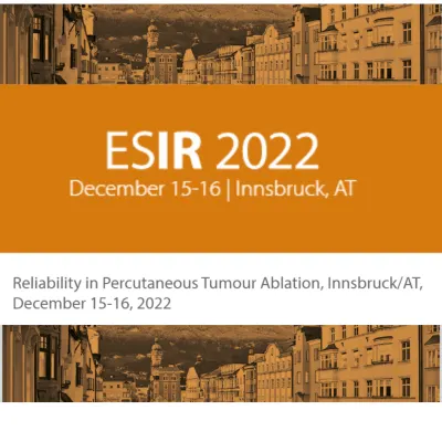 ESIR course: Reliability in Percutaneous Tumour Ablation