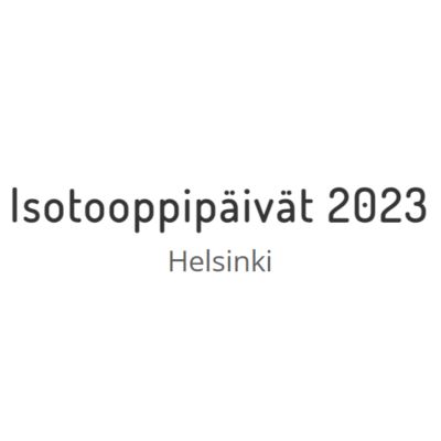 Isotooppip&auml;iv&auml;t 2023