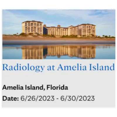 Radiology at Amelia Island 2023