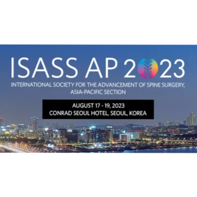 ISASS AP 2023- Annual Meeting of the International Society for the Advancement of Spine Surgery