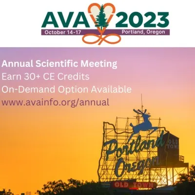 AVA&rsquo;s 2023 Annual Scientific Meeting