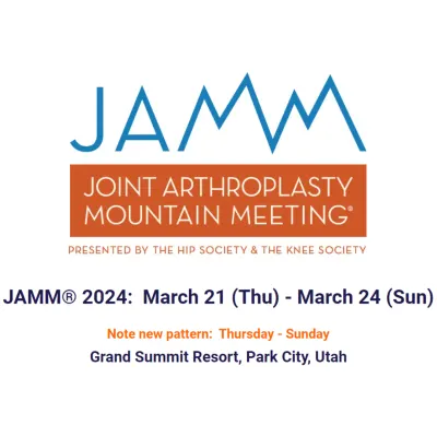 Joint Arthroplasty Mountain Meeting And Symposium- JAMM 2024