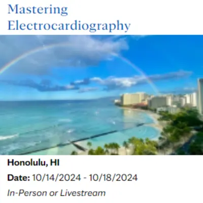 Mastering Electrocardiography: From Fundamentals to Advanced Techniques 2024