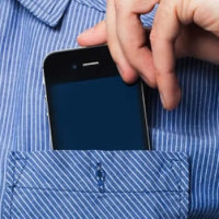 Smartphone in pocket