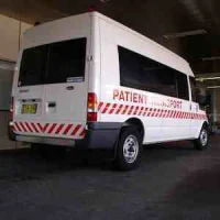 Patient transport ambulance