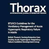 Cover of Thorax journal