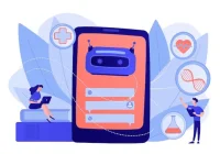 Healthcare chatbot concept for digital patient support and AI-powered medical assistance&nbsp;