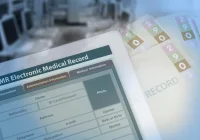 medical record changing from paperwork to electronic medical record