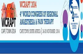 WCRAPT (World Congress of Regional Anaesthesia and Pain Therapy) 2014