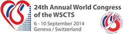  24th Annual World Congress of the World Society of Cardiothoracic Surgeons (WSCTS) 2014