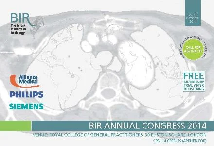 BIR Annual Congress 2014