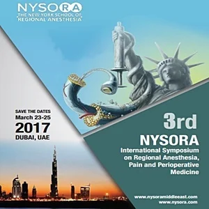 3rd International Symposiumon Regional Anesthesia, Pain And Perioperative Medicine 2017