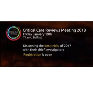 Critical Care Reviews Meeting 2018