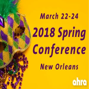 AHRA 2018 Spring Conference