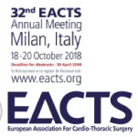 32nd EACTS Annual Meeting 2018