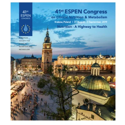 2019 ESPEN - European Society of Clinical Nutrition and Metabolism Congress