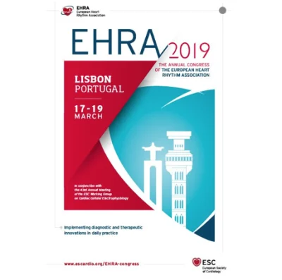 EHRA 2019 - Annual Congress of the European Heart Rhythm Association