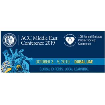 10th Annual Emirates Cardiac Society Conference I ACC Middle East Conference 2019