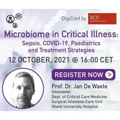 Microbiome in Critical Illness: Sepsis, COVID-19, Paediatrics and Treatment Strategies