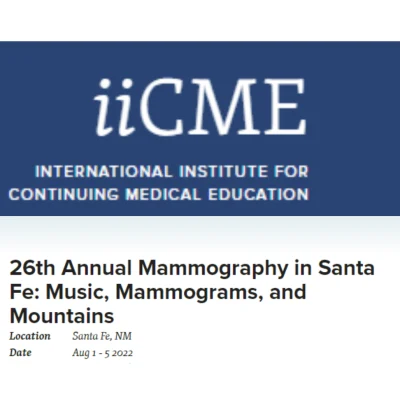 26th Annual Mammography in Santa Fe: Music, Mammograms, and Mountains