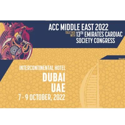 ACC Middle East 2022 13th Emirates Cardiac Society Congress