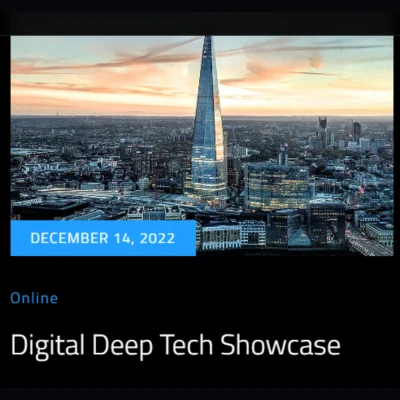 Digital Deep Tech Showcase - EIT Digital West Innovation Day 2022