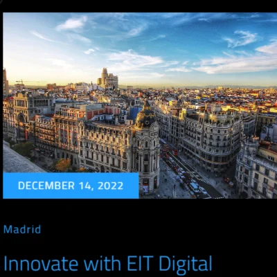 Innovate with EIT Digital - EIT Digital South Innovation Day 2022