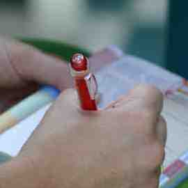 Pen and diary Pen and diary