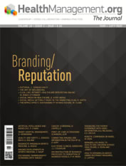 HealthManagement.org - Journal Volume 18 - Issue 2, 2018 Branding/Reputation HealthManagement.org - Journal Volume 18 - Issue 2, 2018 Branding/Reputation
